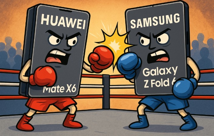 Duel Huawei Mate X6 vs Samsung Galaxy Z Fold 6, Siapa Raja Ponsel Layar Lipat 2025?