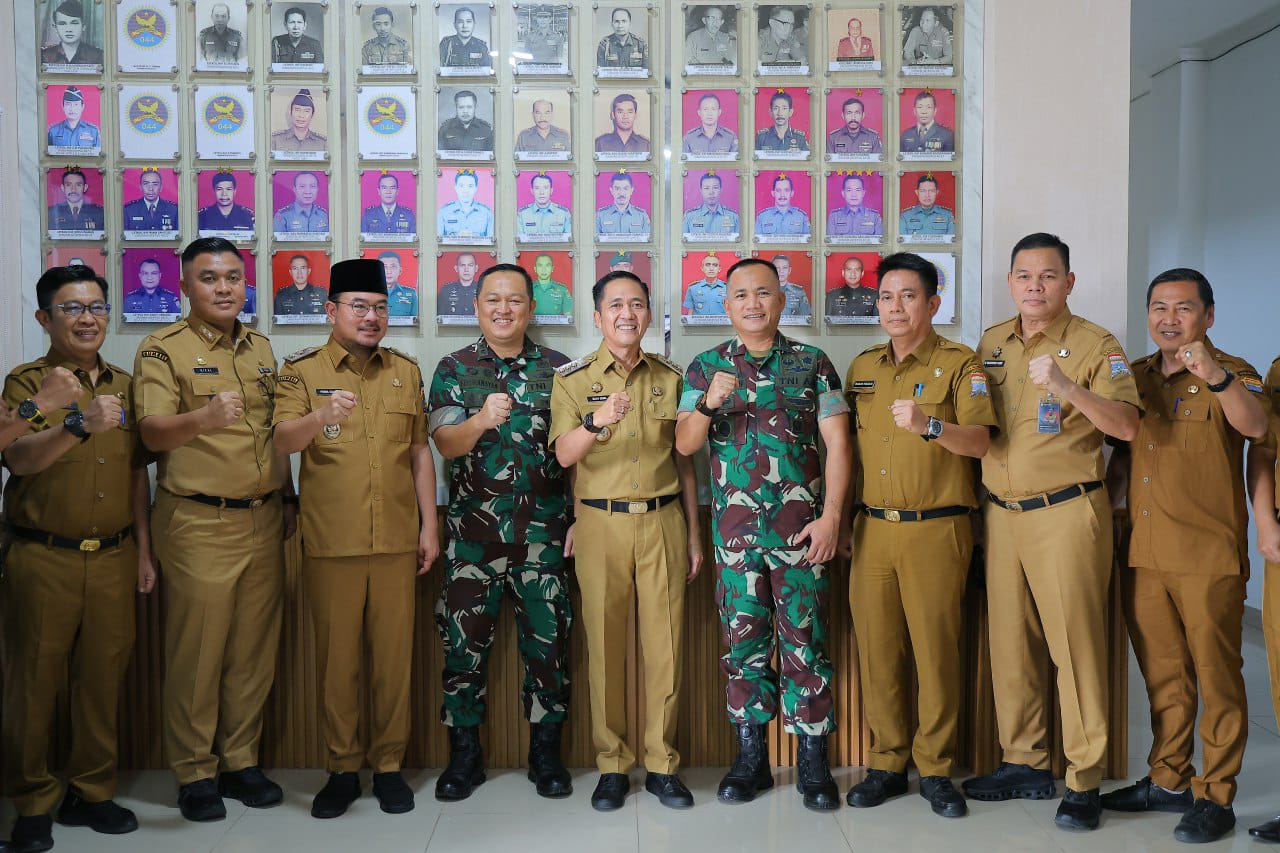 Audiensi Perdana Wali Kota Ratu Dewa: Kodim 0418 Palembang Siap Dukung Program Pemkot