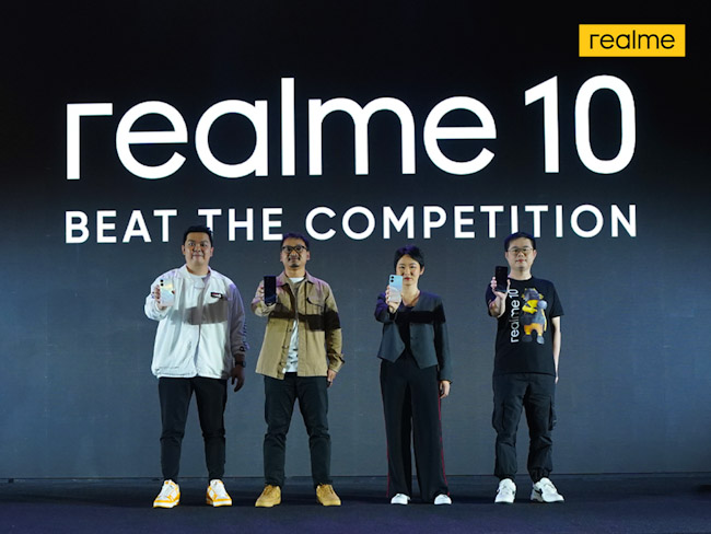 Realme 10 Resmi Diluncurkan di Indonesia, Jadi Smartphone Paling Tangguh di Segmennya 