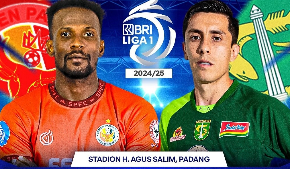 Seru, Semen Padang v Persebaya Pertarungan Strategis Penghuni Dasar dan Pemuncak Klasemen di BRI Liga 1 2024