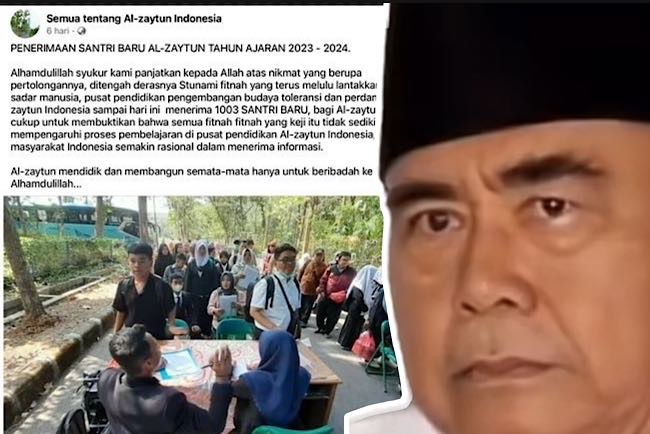 Al Zaytun Lewat Medsos Framing Ponpes Panji Gumilang Masih Diminati Ribuan Santri, Netizen: Ortu Sudah Cerdas!