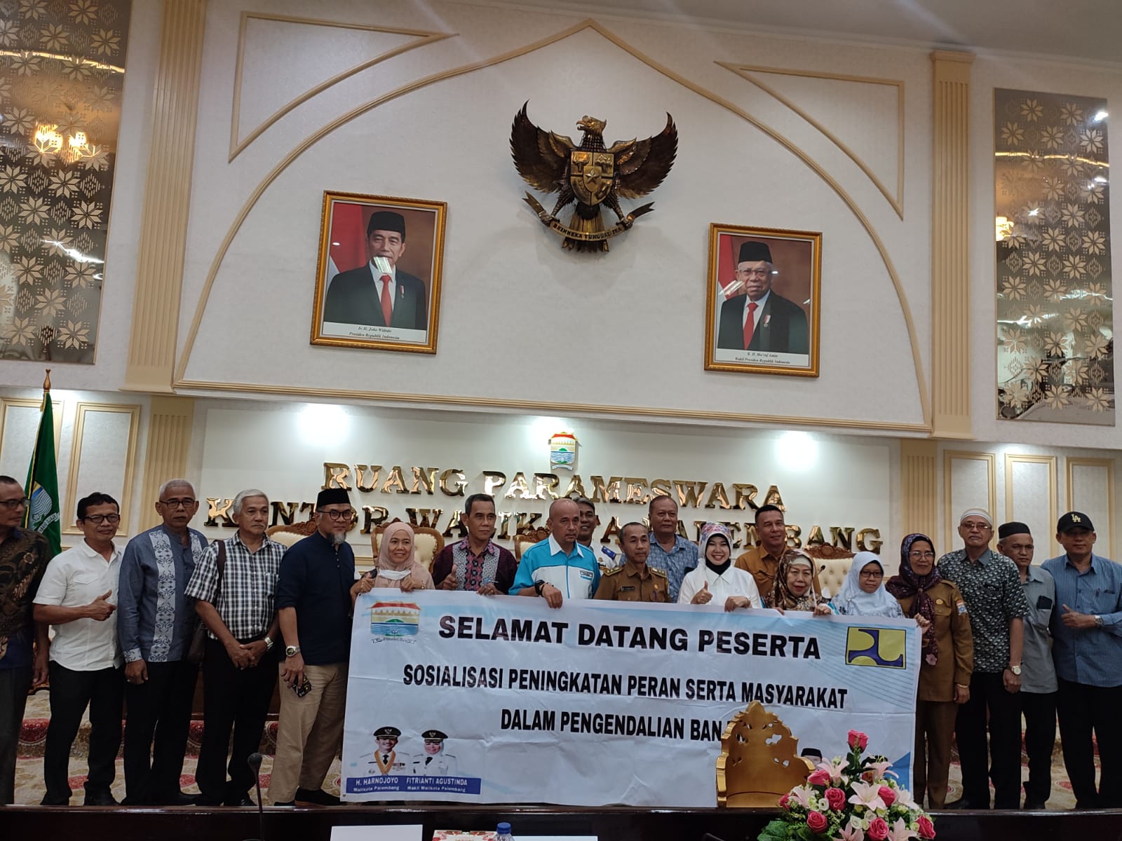 Sosialisasi Pencegahan Banjir, Dinas PUPR Palembang Kumpulkan Ketua RT