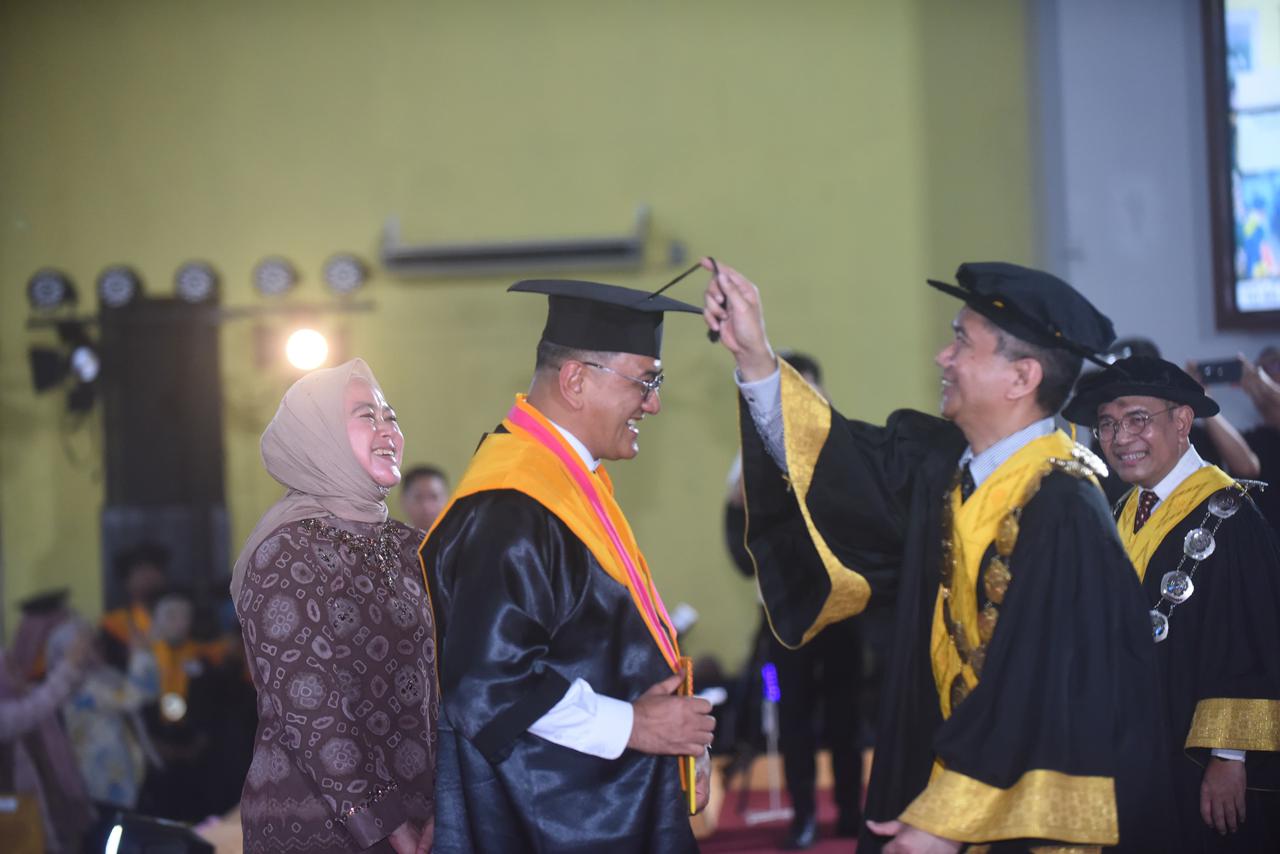Lewat Wisuda ke-180 Unsri, Pemprov Sumsel Perkuat Kolaborasi dengan Dunia Perguruan Tinggi