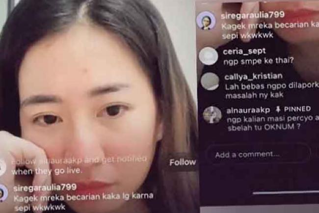 Lagi, Alnaura Mencak-mencak di Live Instagram, Pertanyakan Surat KBRI di Thailand, Tegas Respon Kejati Sumsel 