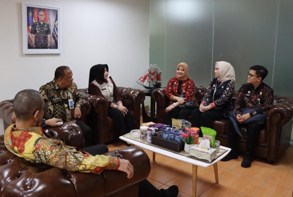 Kunjungi Biro Hukerma, Kemenkum Sumsel Perluas Kerja Sama Media