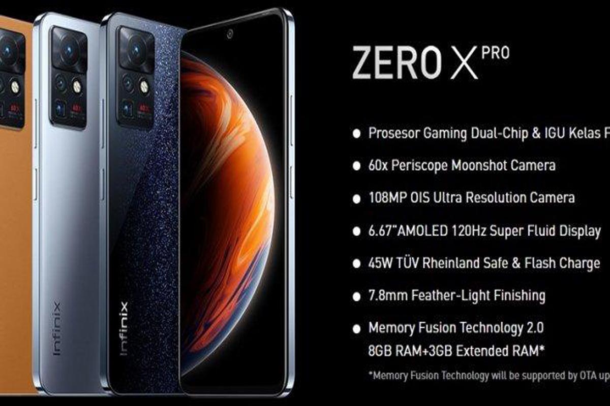 Infinix Zero X Pro: Hadirkan Kamera 108MP dan Performa Andal dari Helio G95