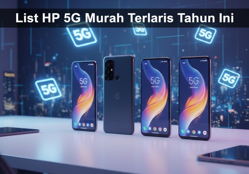 List HP 5G Murah Terlaris yang Paling Banyak Dicari Tahun Ini