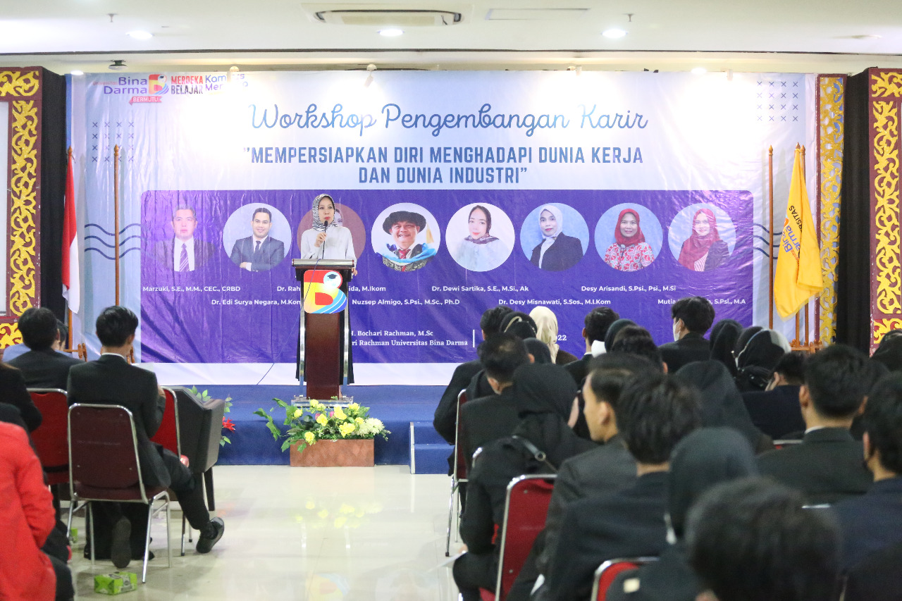 Workshop Pengembangan Karir Universitas Bina Darma Palembang Sukses Digelar