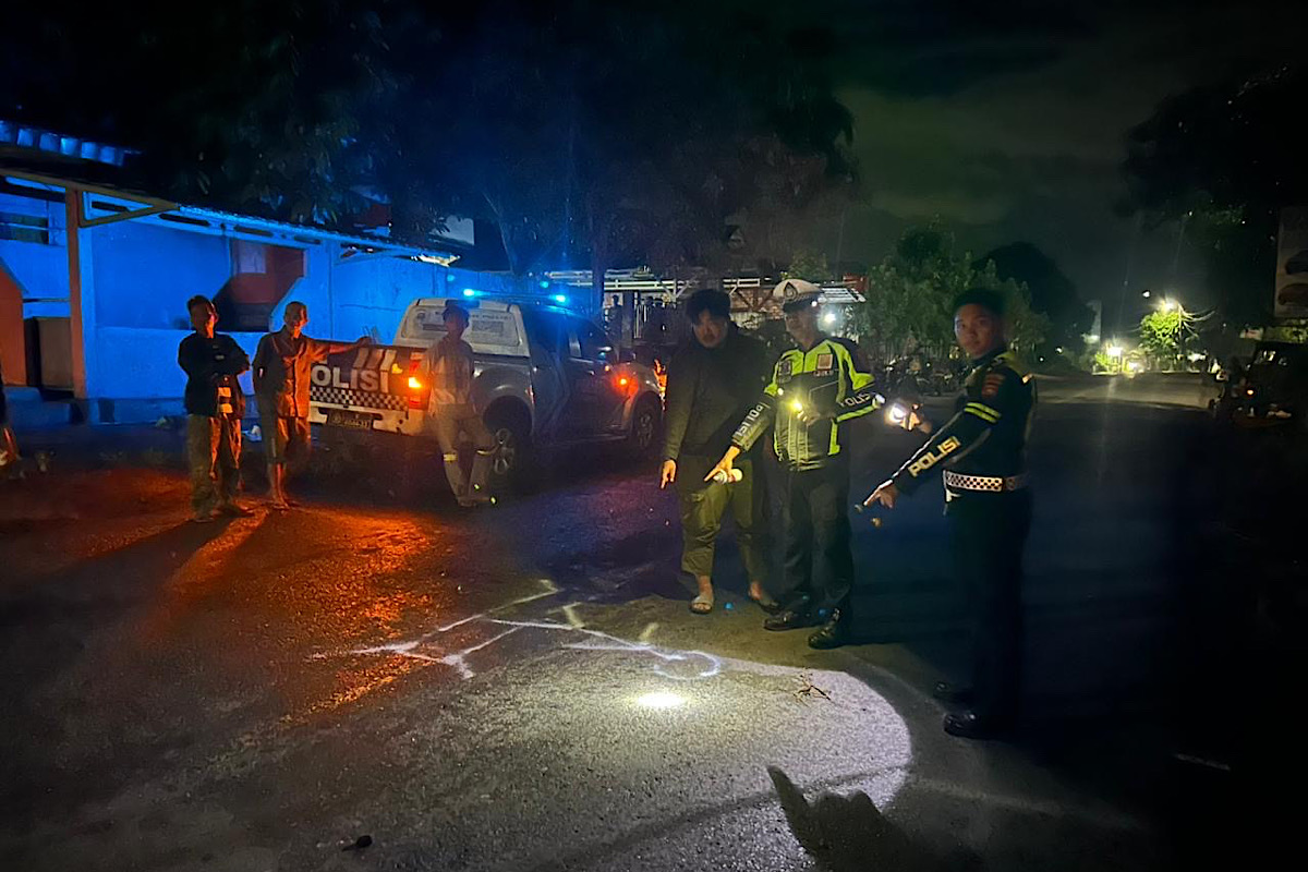 Gagal Nyalip Pengendara Honda Supra X 125 Tak Selamat 