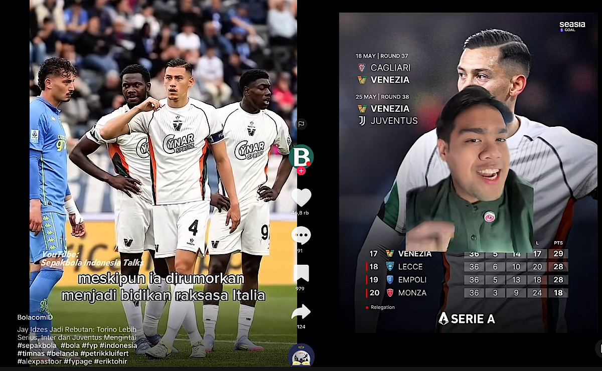 Apakah Venezia Bisa Bertahan di Serie A, Asa Jay Idzes Tuntaskan Misi Sebelum Pindah ke Klub Besar