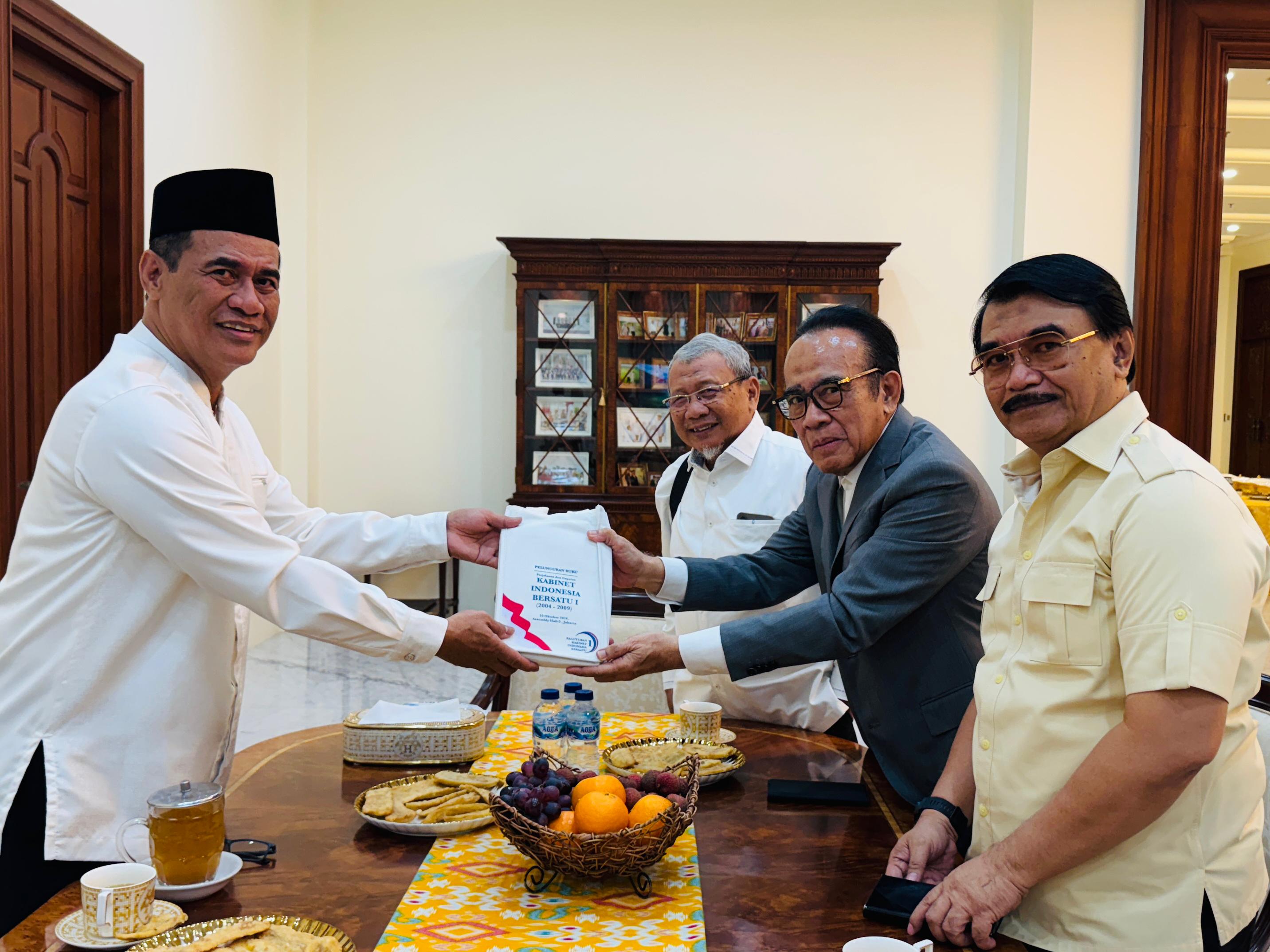 3 Mantan Menteri Datangi Mentan Andi Amran Sulaiman untuk Berikan Dukungan Moril Hilirisasi Pertanian