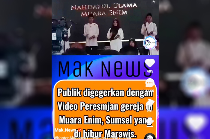 Peresmian Pakai Hiburan Marawis Islam Bikin Heboh, Ternyata Segini Biaya Bangun Gereja Santo Yoseph Muara Enim