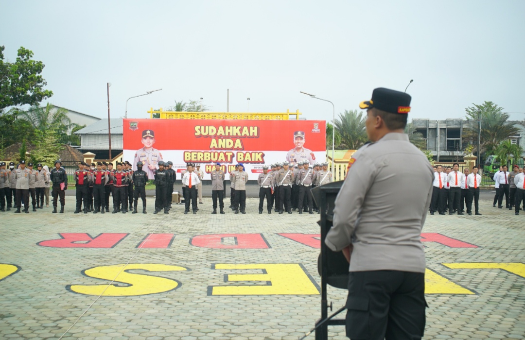 Peringatan May Day di OKI Berjalan Kondusif, Kapolres Beri Apresiasi