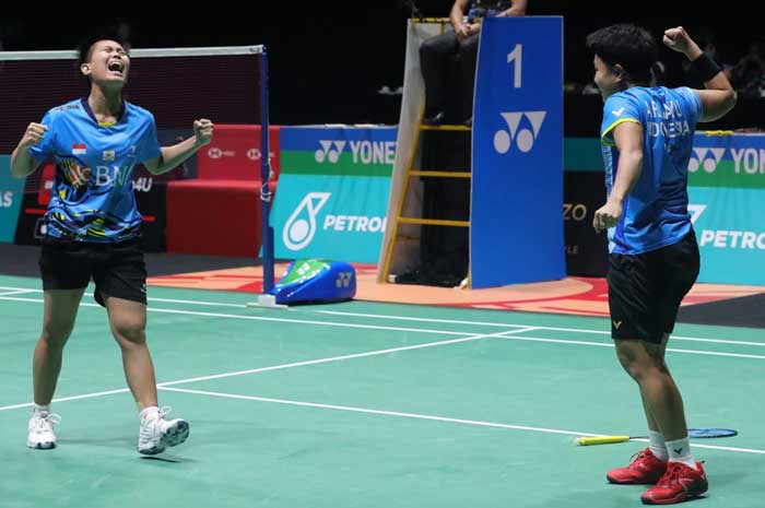 Yes, Apriyani Rahayu/Siti Fadia Melaju ke Semifinal Malaysia Open 2023