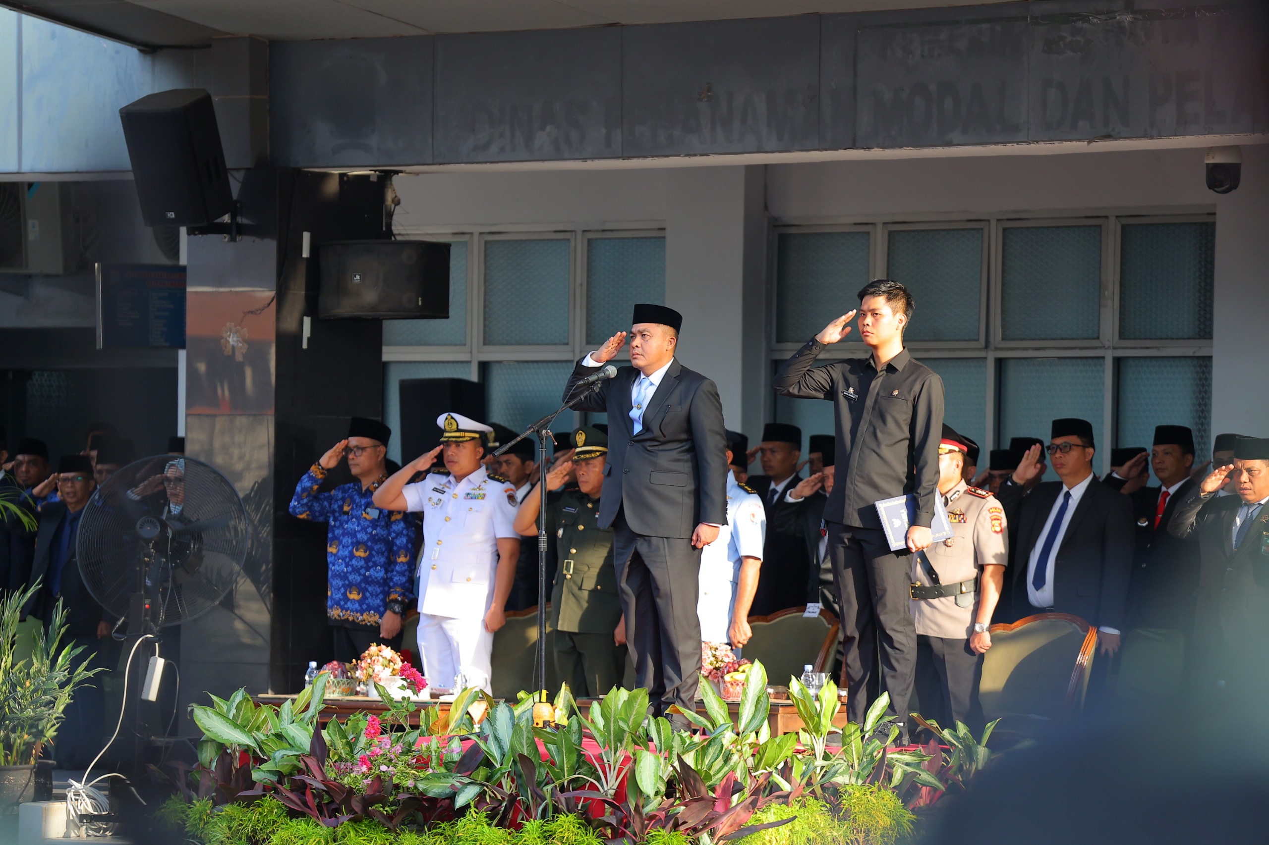 Sekda Palembang Pimpin Upacara Harkitnas, Teguhkan Semangat Kebangkitan Nasional