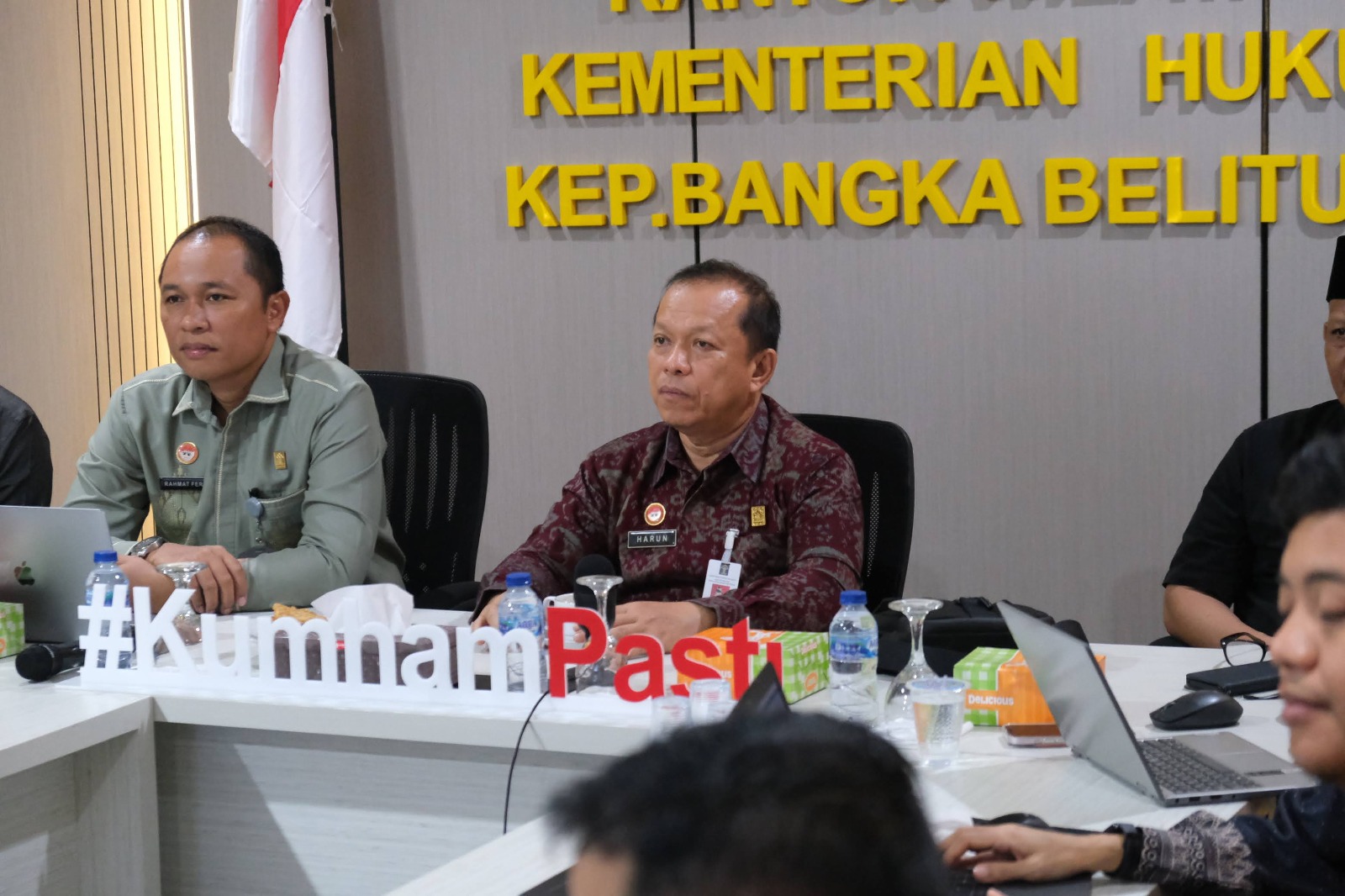 Kanwil Kemenkum Bangka Belitung Harmonisasi 109 Produk Hukum Daerah di Semester I Tahun 2025