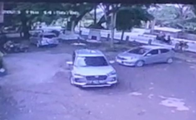 Mobil Pegawai Raib di Halaman Parkir Kantor PMD Kabupaten OKI, Aksi Pelaku Pencurian Terekam CCTV