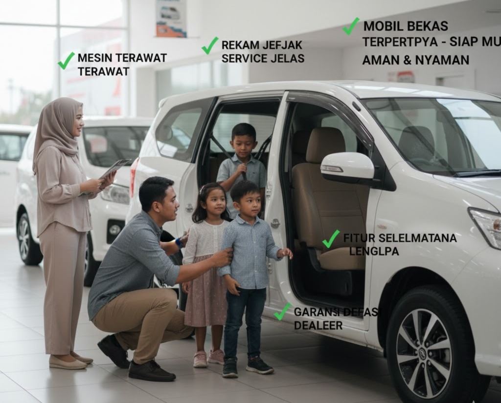 Mudik 2026 Terasa Kian Nyaman, Ini Tips Dapat Mobil Bekas 7 Seater yang Tidak Rewel