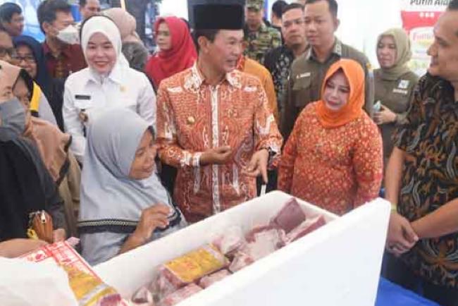 Tekan Inflasi Pangan, Pemkot Palembang dan BI Intervensi Bazar Ramadhan, Daging Sapi Dijual Rp125 Ribu per Kg
