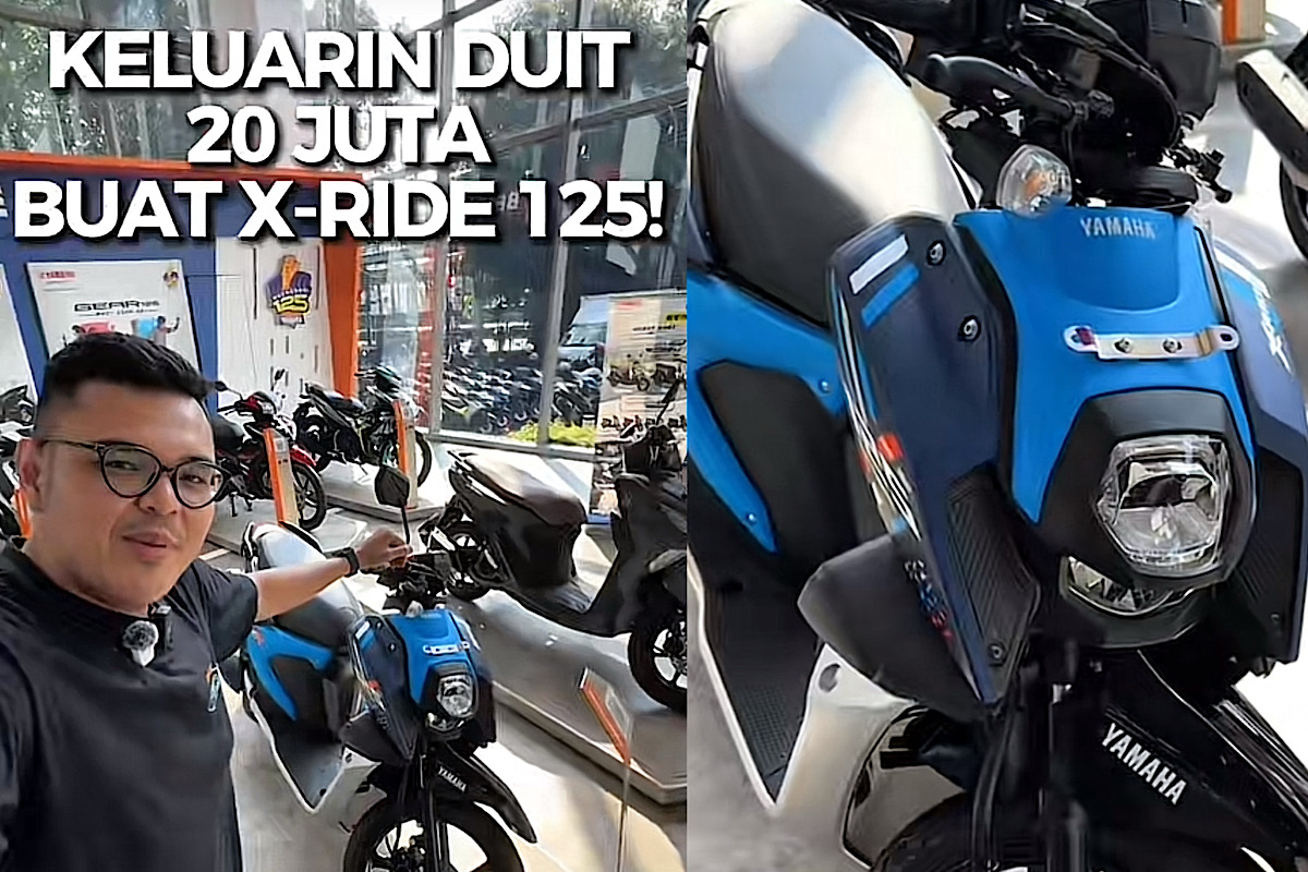 Yamaha X-Ride 125 Sudah Answer Back System, Mudah Cari Motor di Parkiran Tinggal Pencet Remote