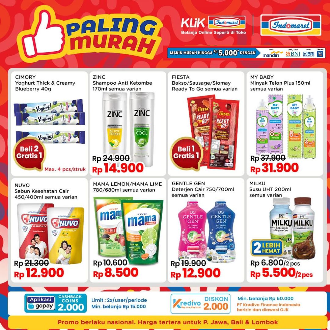 Awal Bulan Ceria: Katalog Promo Spesial Indomaret, Beli 2 Cimory Gratis 1 Hanya di Bulan November!