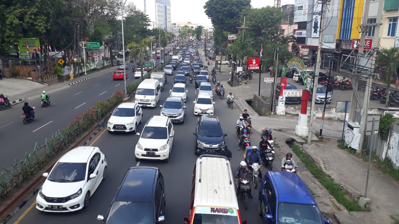 Inilah 9 Sekolah Penyumbang Kemacetan di Kota Palembang 