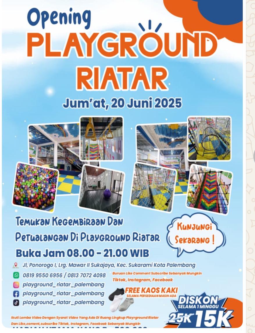 Opening Playground Riatar