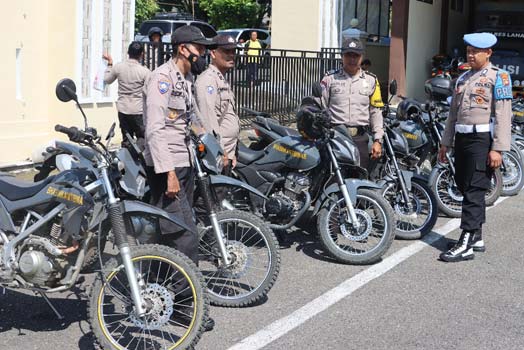 Tertibkan Kendaraan Dinas Bhabinkamtibmas