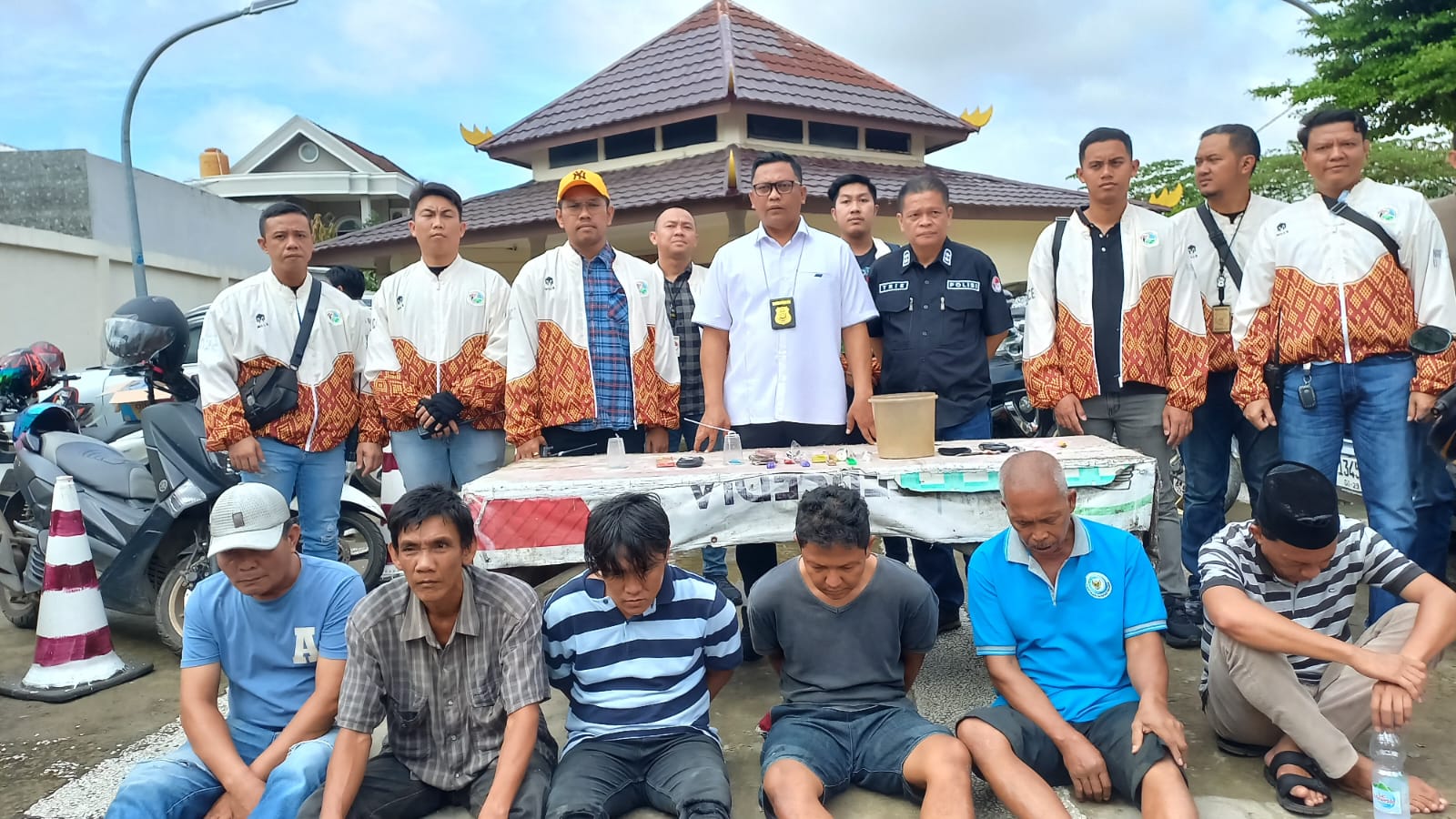 Sarang Narkoba di Jakabaring Palembang Digerebek, Sisir Enam Lorong, 3 Penjaja Sabu Diamankan 