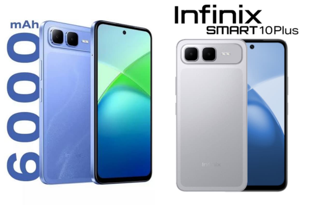 Infinix Smart 10 Plus Ditenagai Chipset Unisoc T7250 dengan Kapasitas Baterai Jumbo