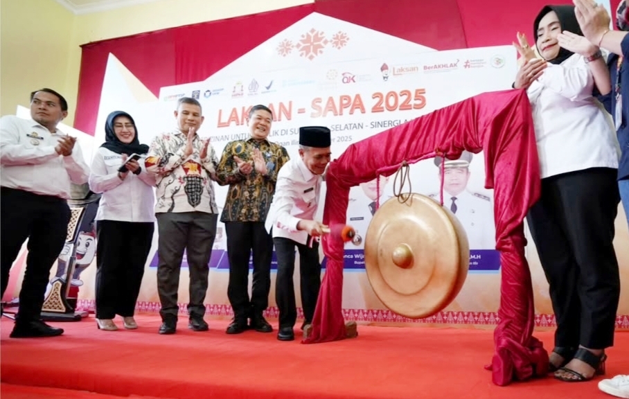 Wabup Ogan Ilir Resmikan Program LAKSAN-SAPA, Perizinan Awal Kini Lebih Mudah dan Dekat dengan Masyarakat