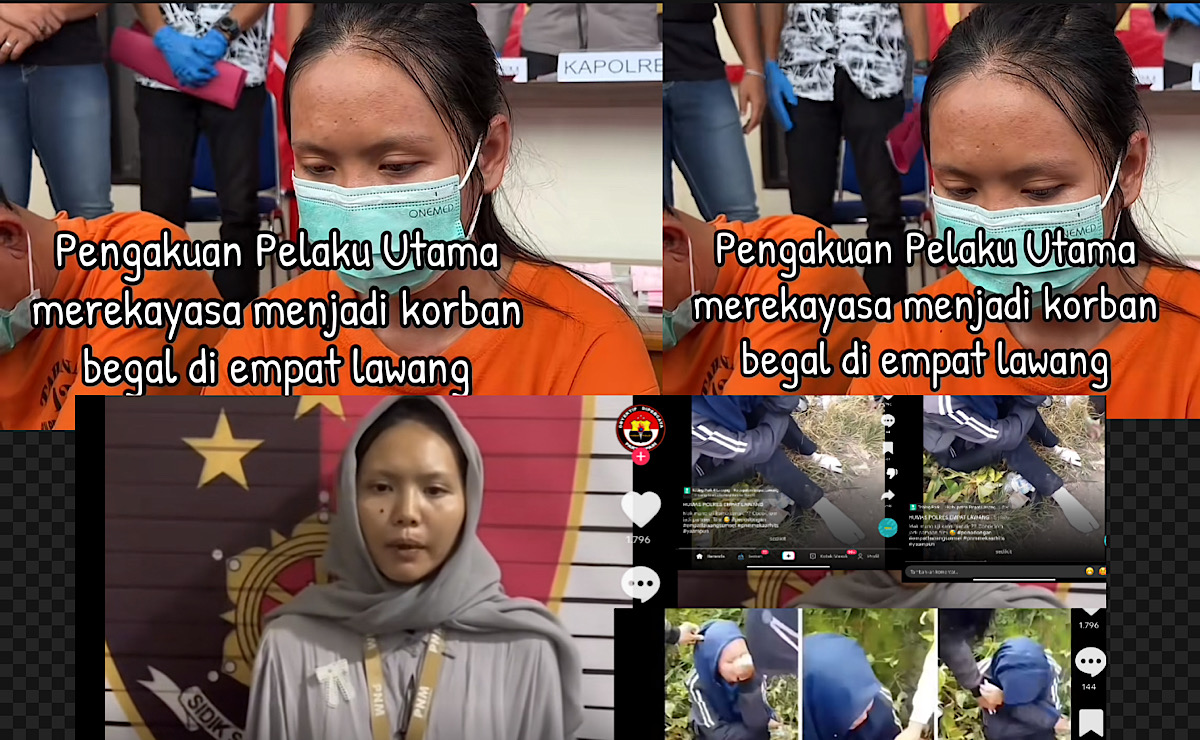 Rekayasa Dibegal Ternyata Rika Rasepta Otak Pelaku, Susun Rencana Matang 1 Minggu Bersama 5 Teman