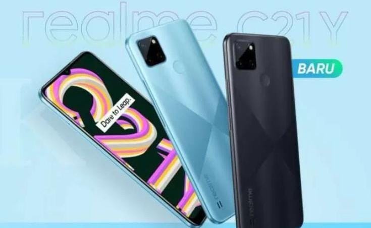 Realme C21Y Usung Desain Geometric Art dengan Spesifikasi yang Mendukung Multitasking, Harga Cuma 1 Jutaan