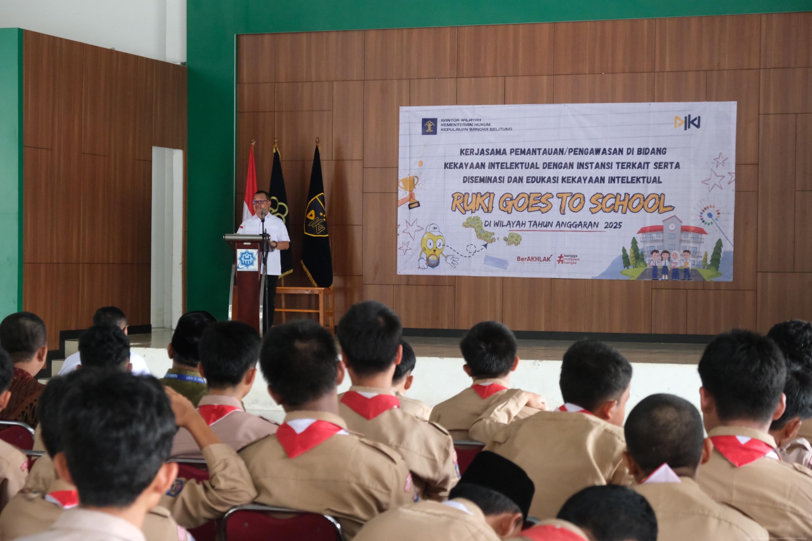 Edukasi Kekayaan Intelektual di Bangka Tengah: Siswa MAN Insan Cendekia Belajar Lindungi Karya