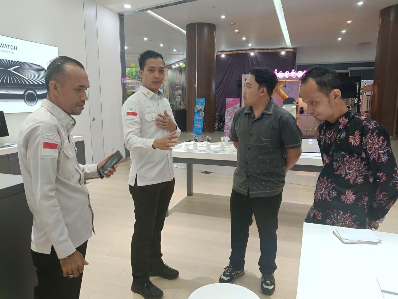 Kemenkum Sumsel Edukasi Tenant Lippo Plaza Lubuklinggau Lewat Sertifikasi Pusat Perbelanjaan Berbasis KI