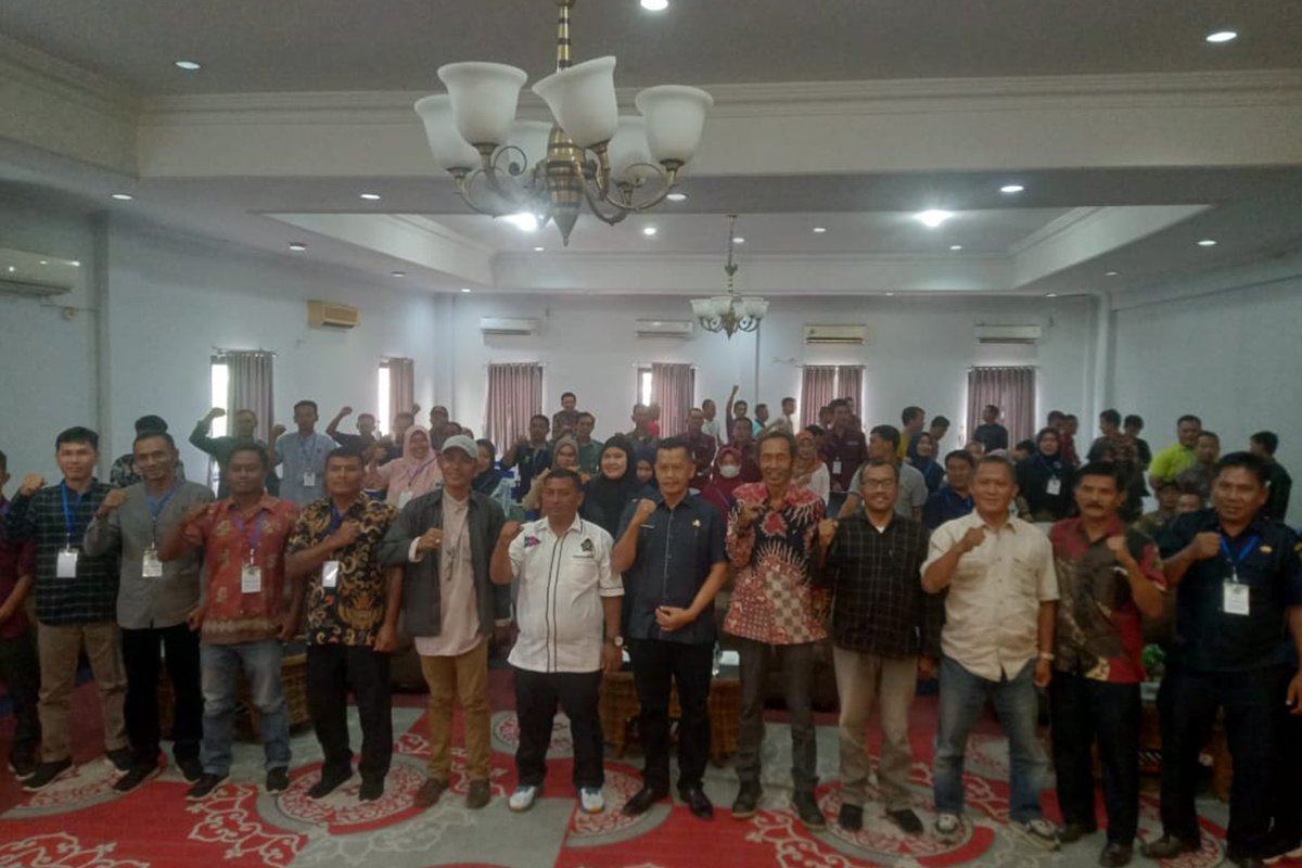 PWI Muara Enim Gelar Pelatihan Jurnalistik dan UU Pers untuk Perangkat Desa