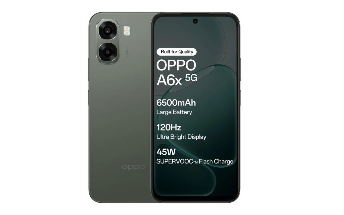 OPPO A6x Resmi Hadir, Bawa Baterai 6500mAh dan Layar 120Hz, Ini Spesifikasinya