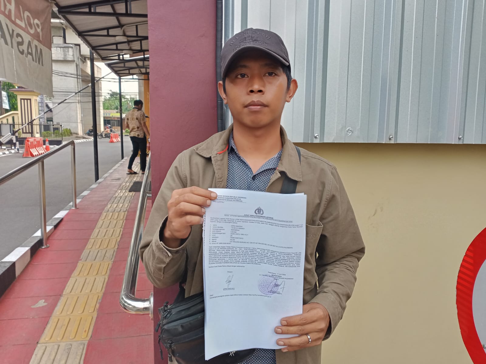 Belanja ke Warung Dekat Rumah, Motor Warga Lorong Tanjung Burung Palembang Ini Raib Dicuri
