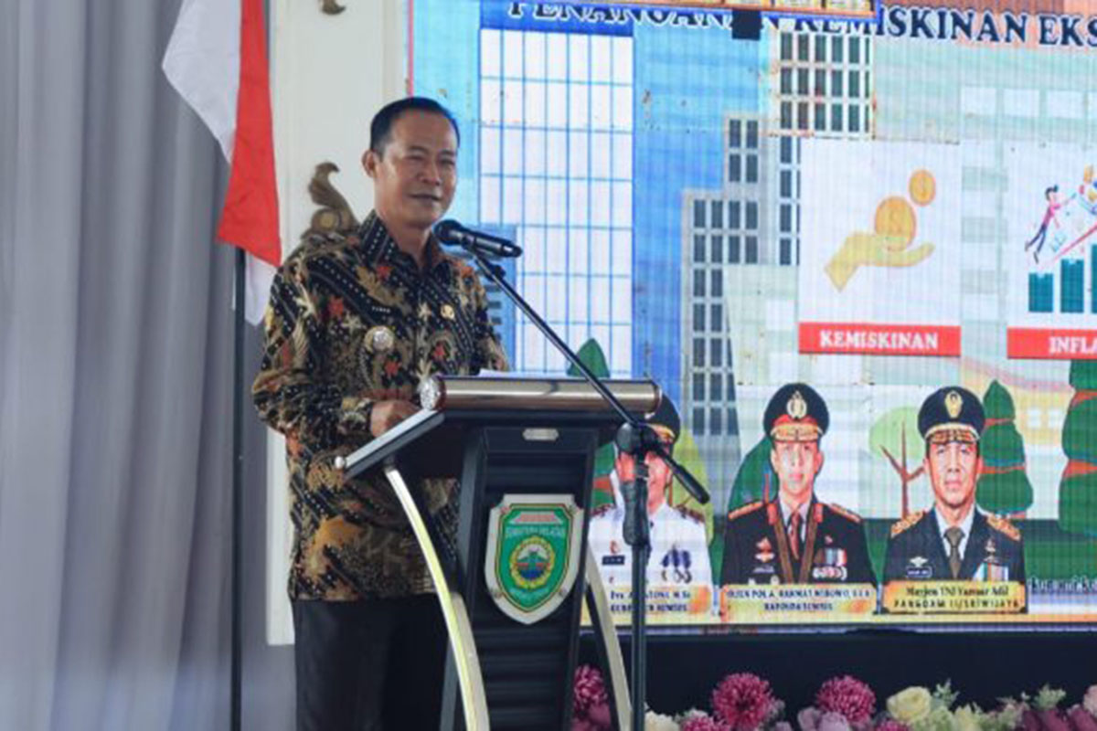 Pj Gubernur Sumsel bersama Pemkot Prabumulih Launching Web Posko Ekonomi Kota Prabumulih