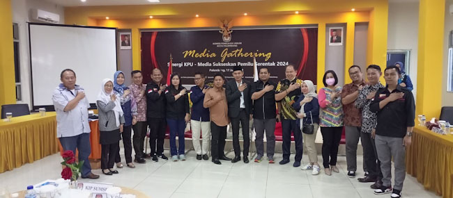 KPU Palembang Sukseskan Pemilu Serentak 2024