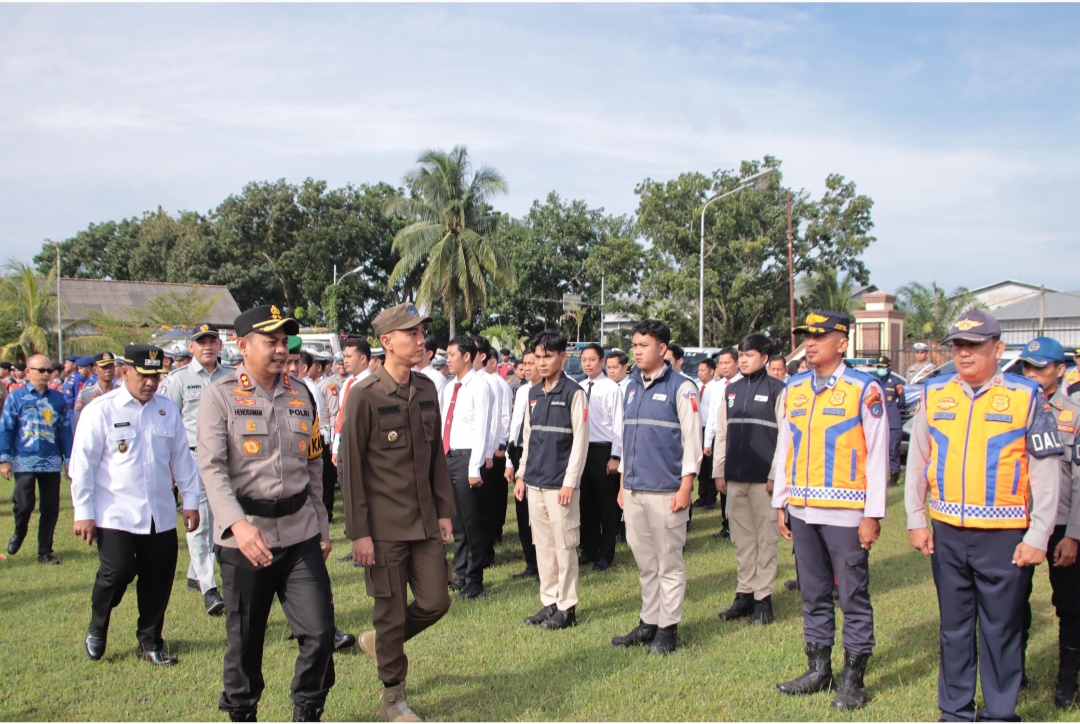 Ratusan Personel Dikerahkan Pengamanan Hari Raya Idulfitri 1446 Hijriah di Kabupaten OKI