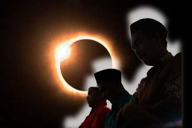 HOT NEWS, Hari Ini Gerhana Matahari Hibrida, Kemenag Ajak Masyarakat Salat Kusuf, Terjadi Awal di Jawa Barat