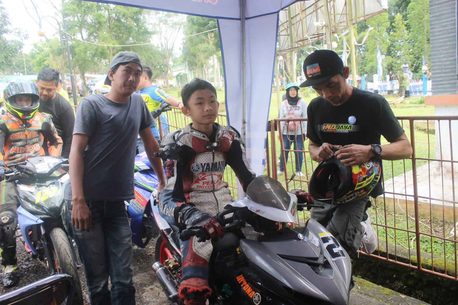 Zaidan Asrowi Pembalap Muda yang Siap Wakili Lahat di Porprov Sumsel XIV 