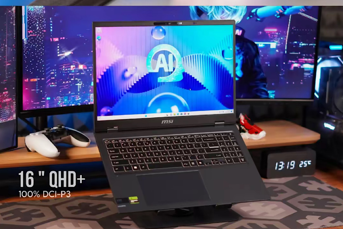 MSI Prestige N16 Flip AI Langkah Radikal Nvidia, RTX Spark Bisa Jalankan Model AI Hingga 100 Billion Parameter