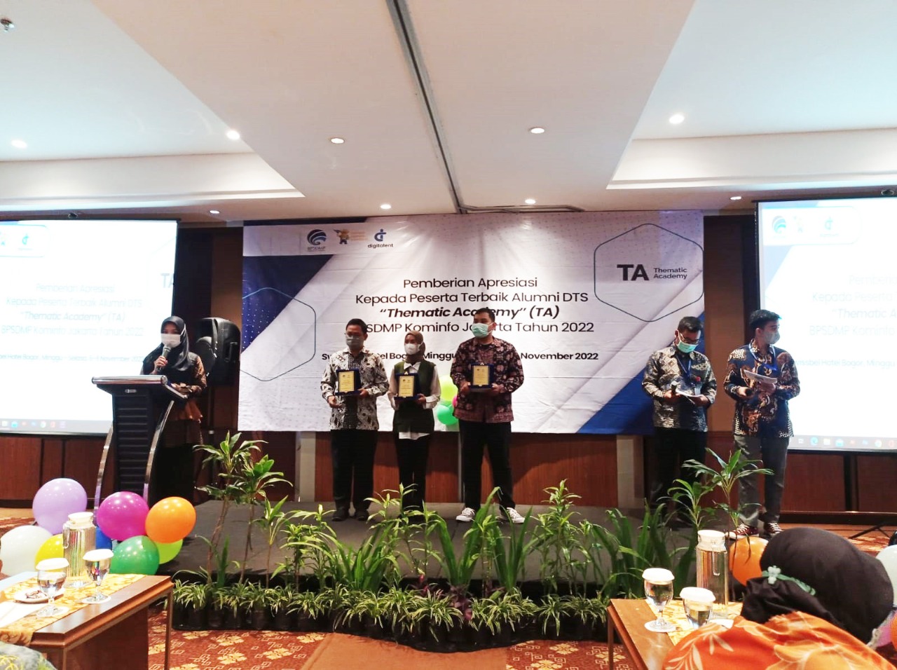 Petugas Lapas Banyuasin jadi Peserta Terbaik di Digital Talent Scholarship