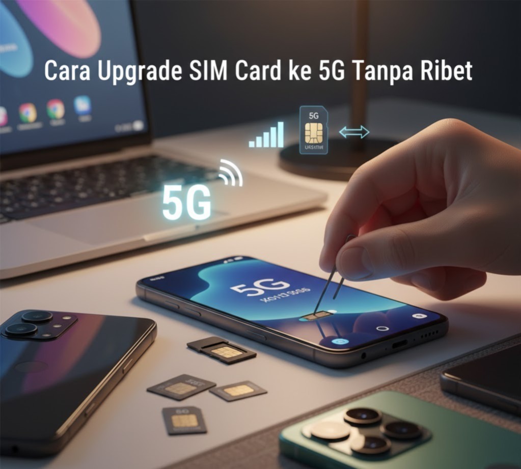 Mau Rasakan Kecepatan 5G? Begini Cara Upgrade SIM Card Tanpa Ribet