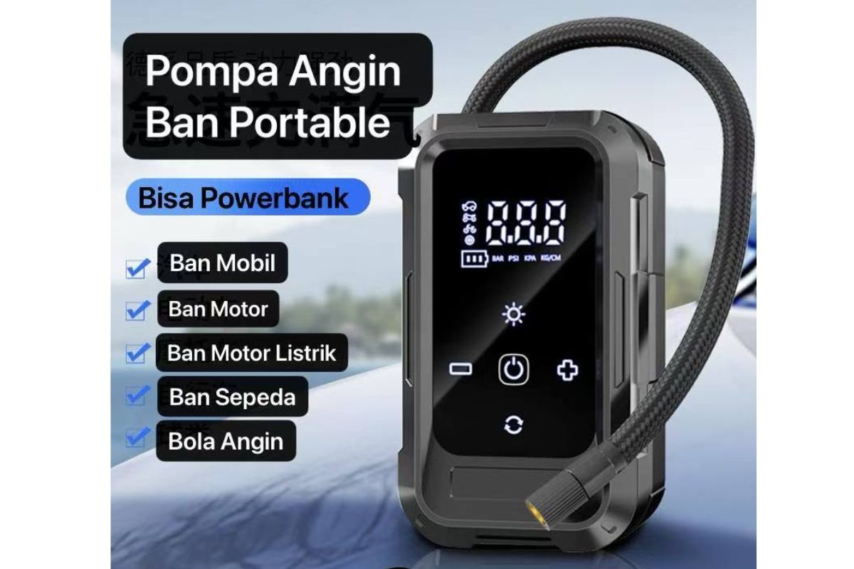 Kenali Jenis Pompa Ban Motor Terbaik 2026, Jangan Asal Beli Biar Gak Mubazir!