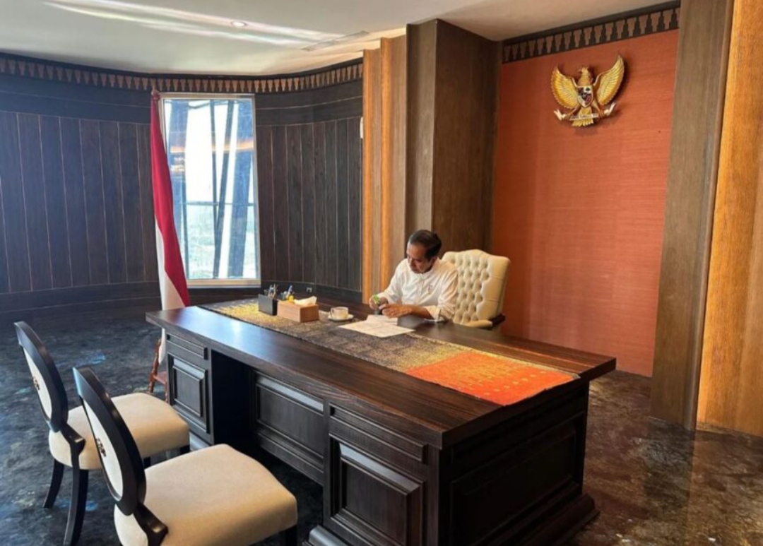 Intip Ruangan Kerja Jokowi Ngantor di IKN, Ada Apa Saja! 