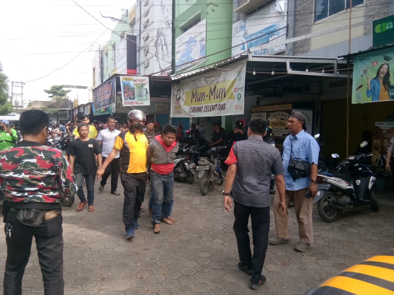 2 Pelaku Jambret di Celentang Gagal Kabur Usai Rampas Tas