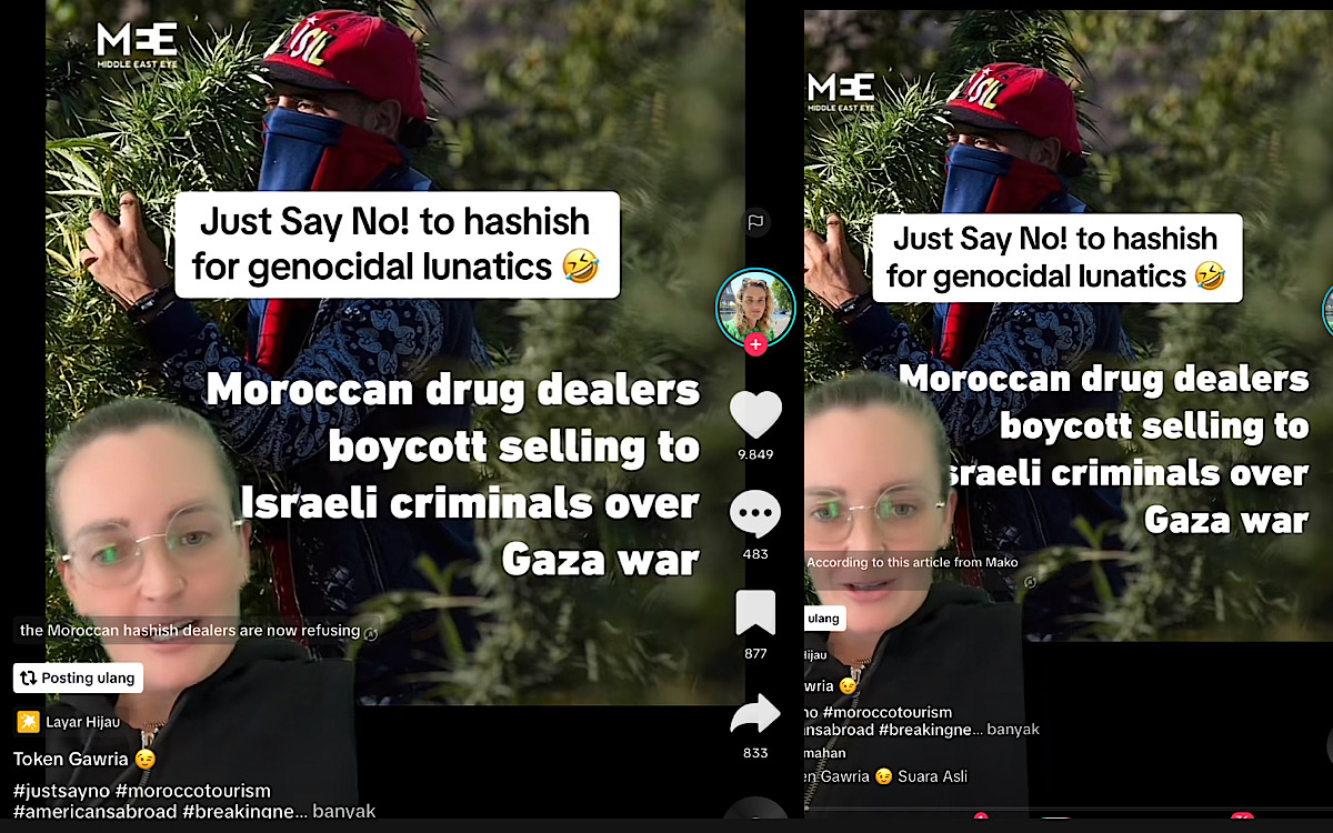 Pedagang Narkoba Maroko Stop Jual Ganja pada Pengedar Israel, Netizen: ‘Mereka Penjahat, Bukan Monster!’